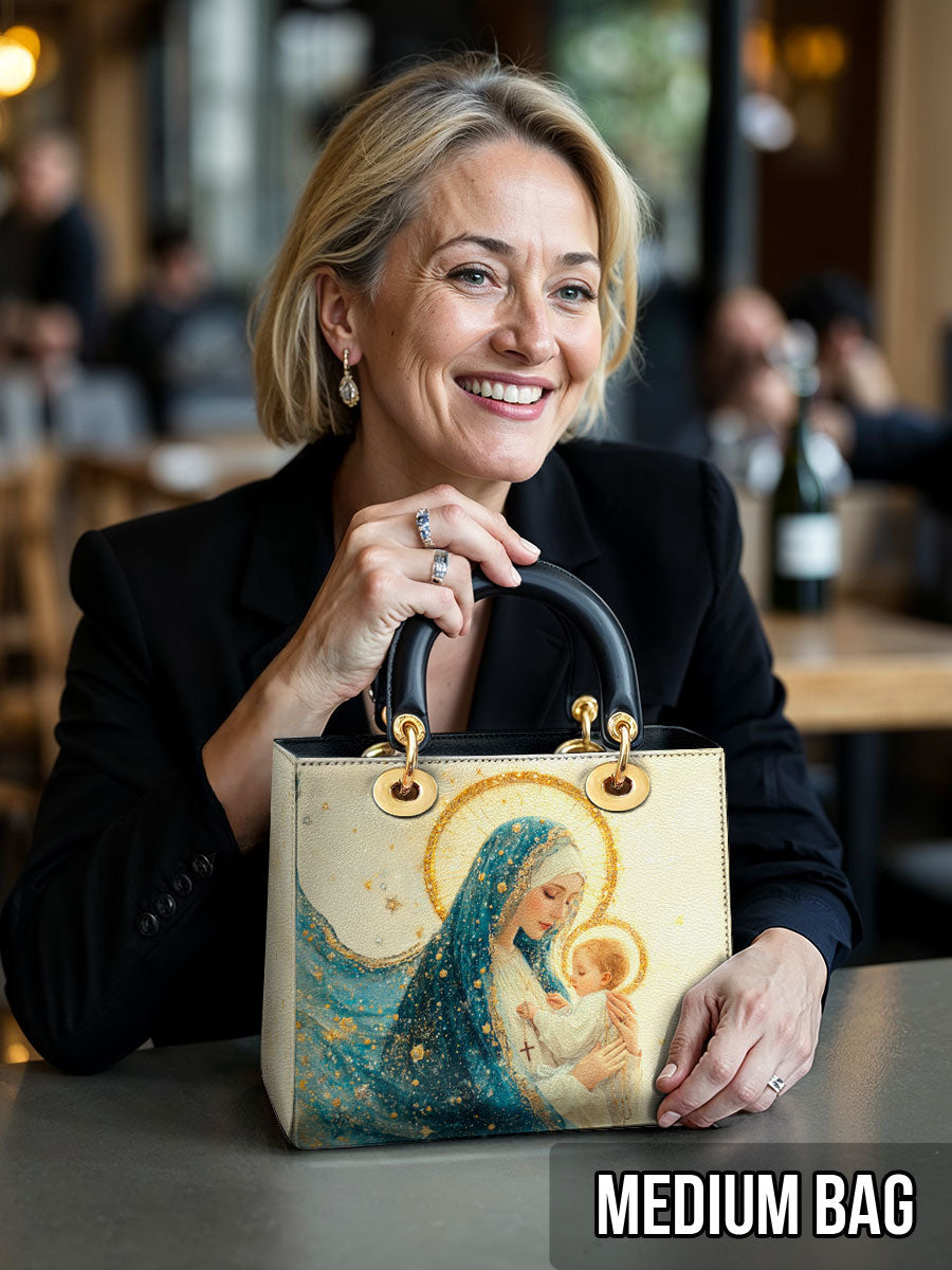 Lumamom Divine Mother’s Embrace Lady Leather Bag