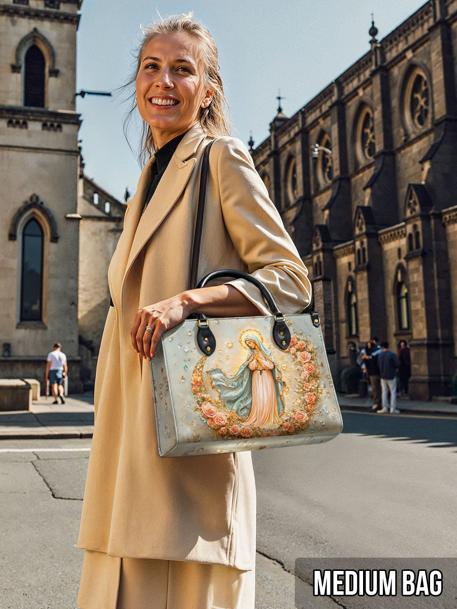 Lumamom  The Crescent of Serenity Leather Bag