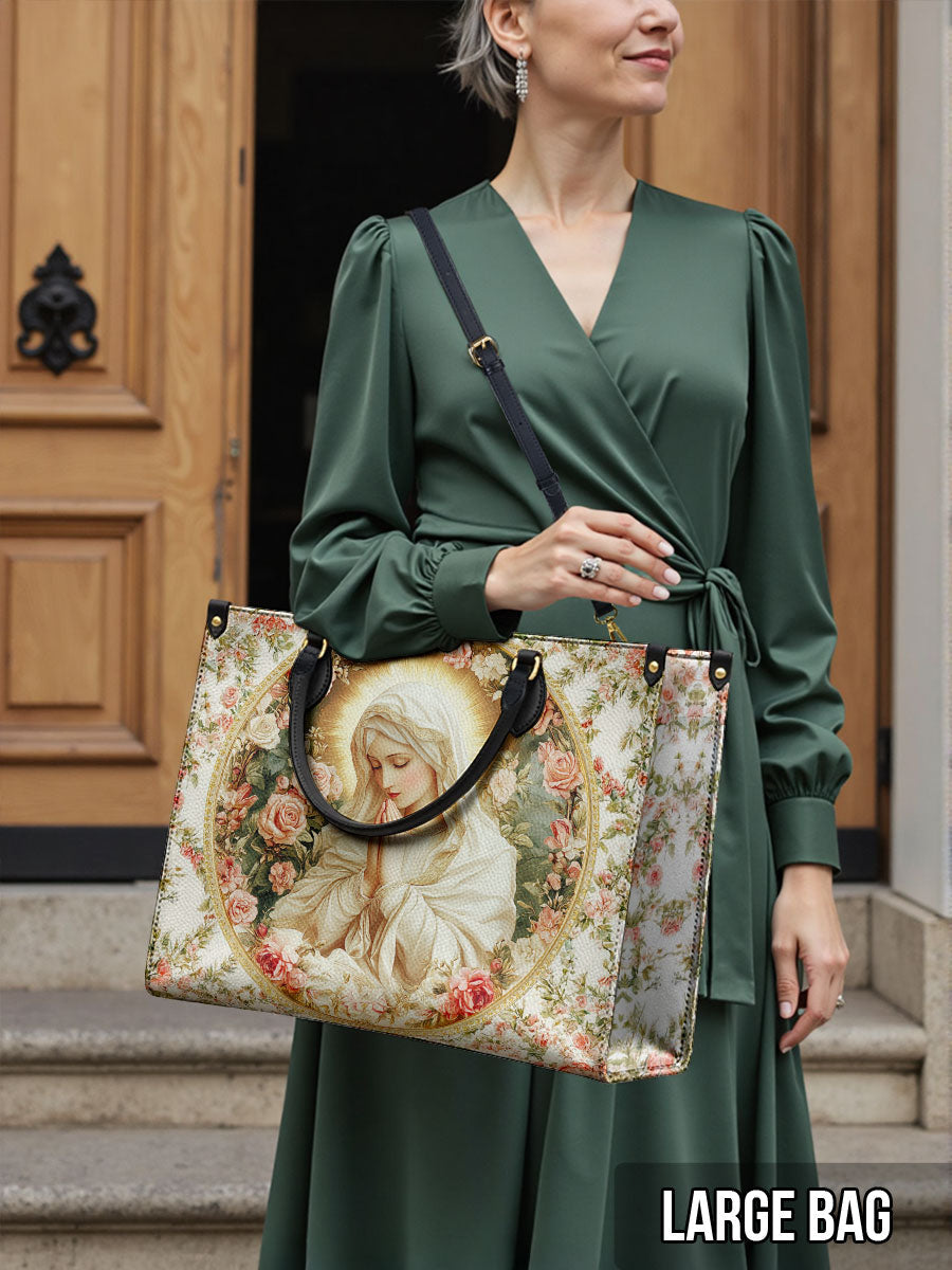 Lumamom  Virgin Mary's Grace Leather Bag