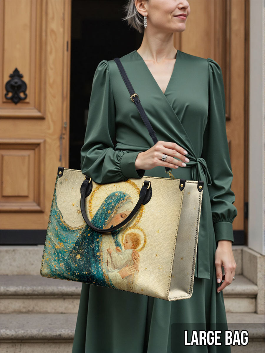 Lumamom  Divine Mother’s Embrace Leather Bag