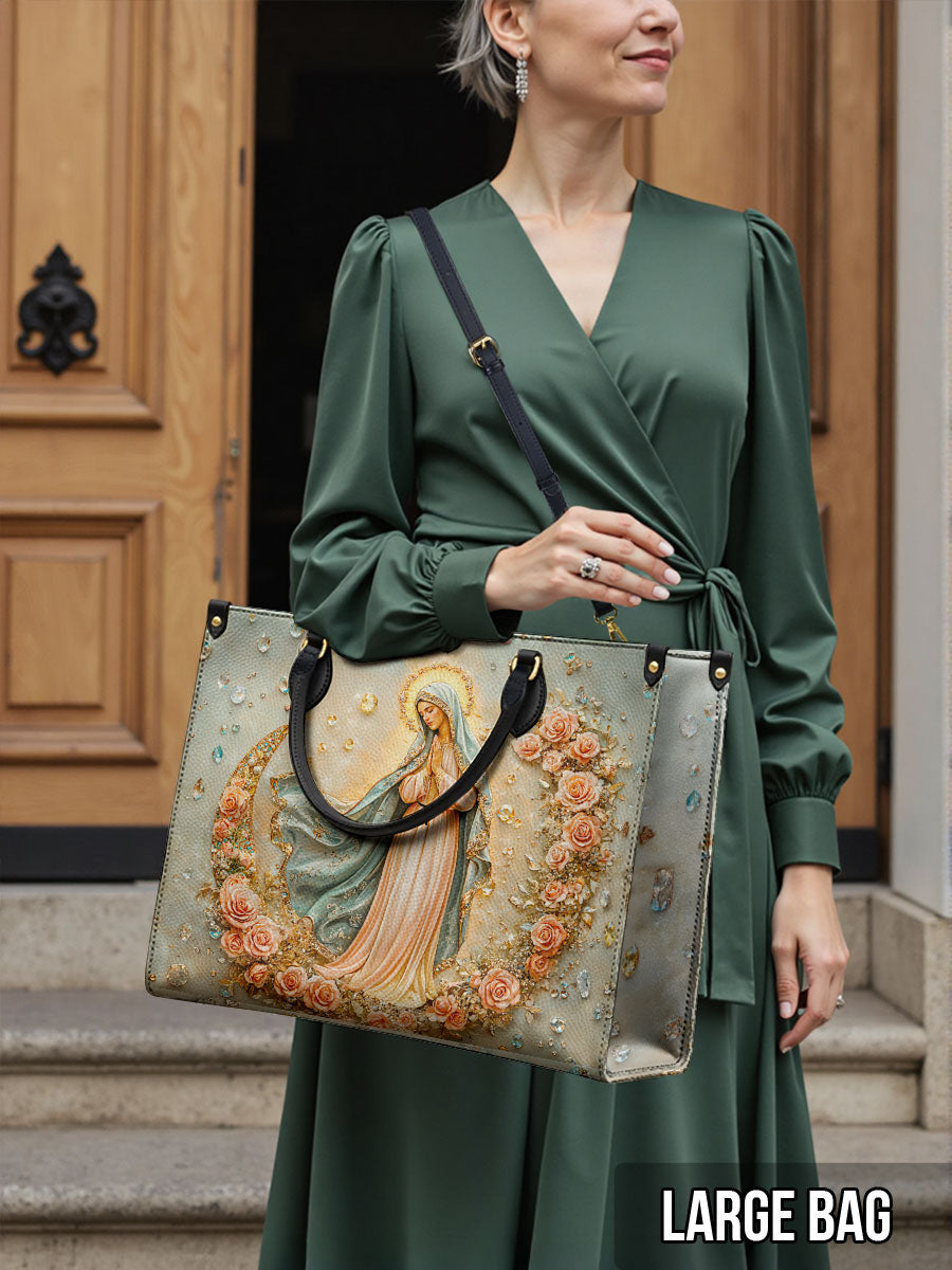 Lumamom  The Crescent of Serenity Leather Bag