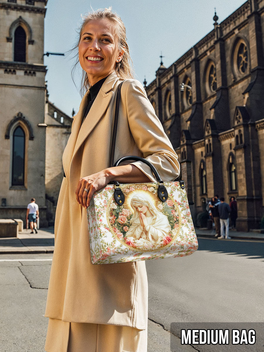 Lumamom  Virgin Mary's Grace Leather Bag