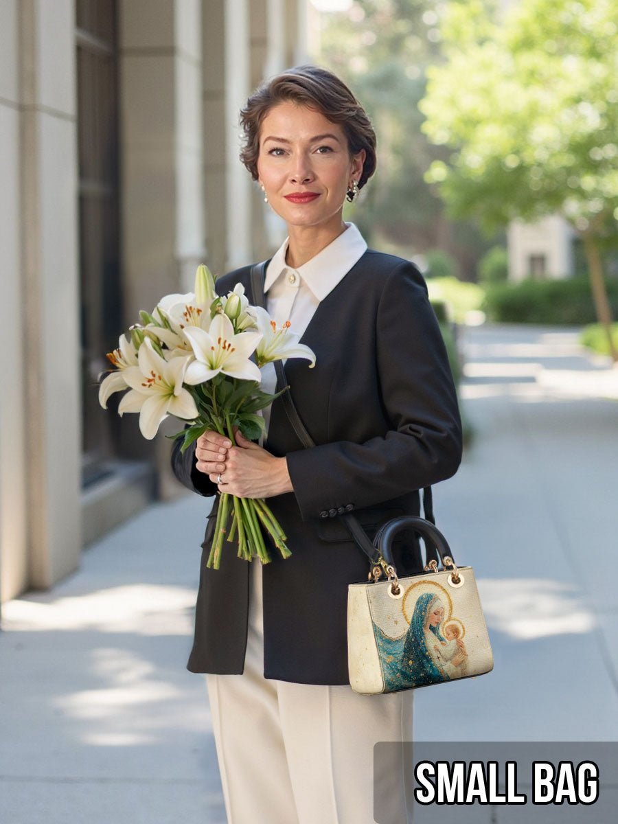 Lumamom Divine Mother’s Embrace Lady Leather Bag