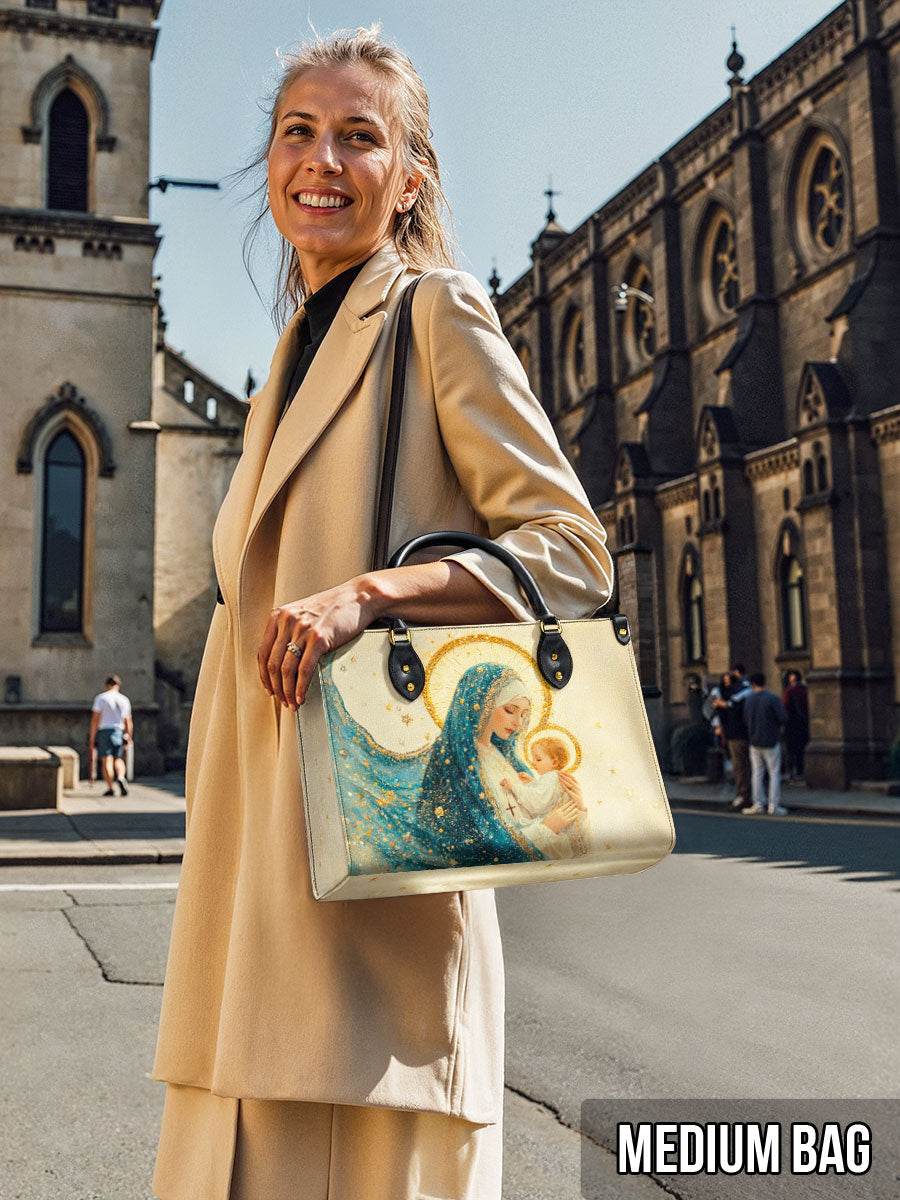 Lumamom  Divine Mother’s Embrace Leather Bag
