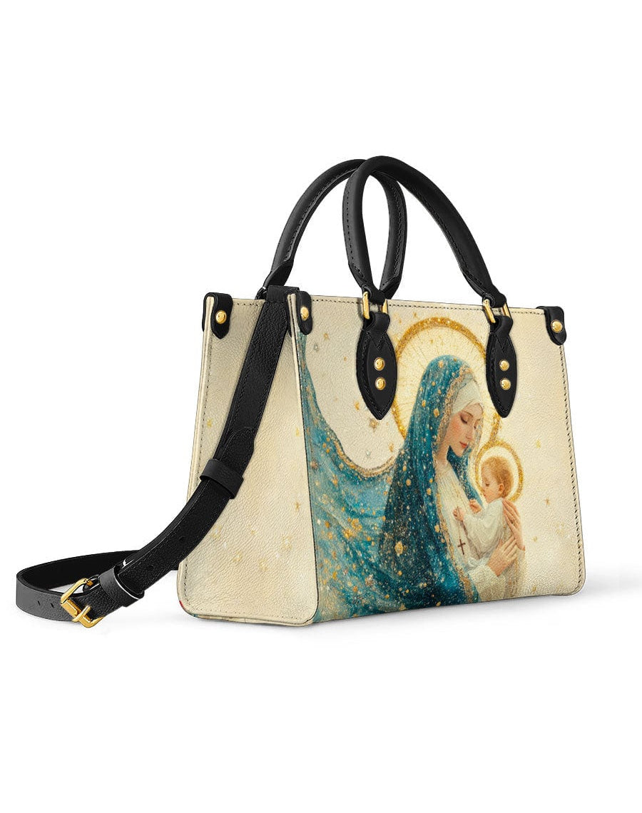 Divine Mother’s Embrace Leather Bag