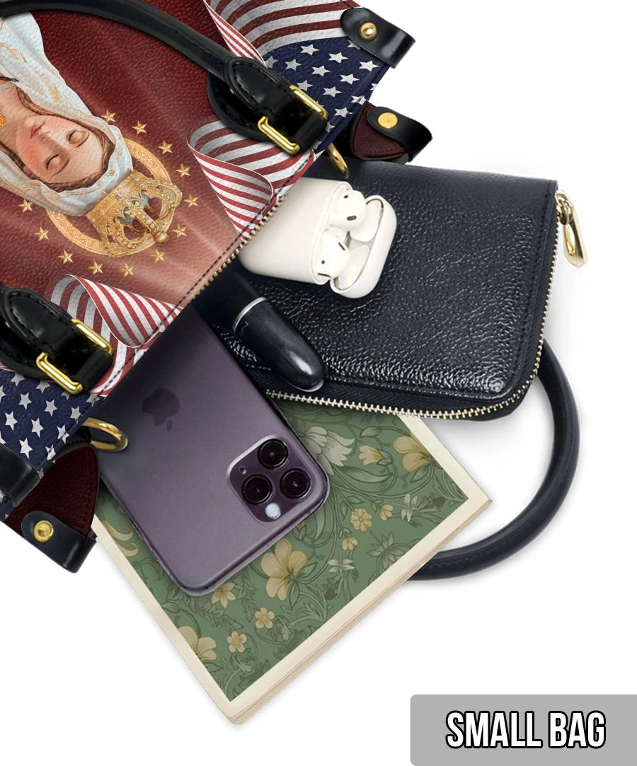 Our Lady Of America Leather Bag