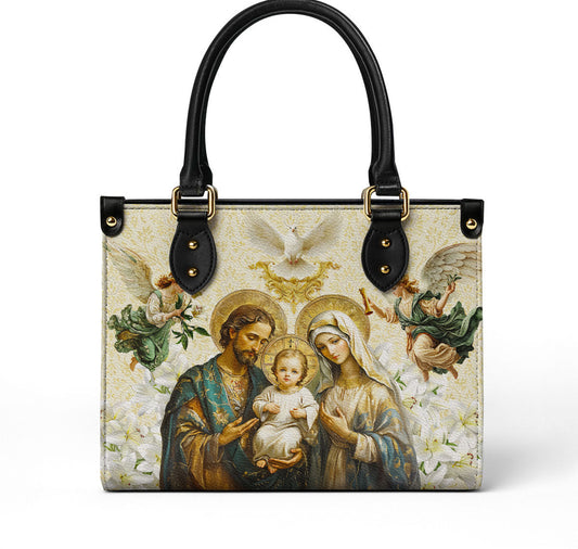 Holy Family Sacred Leather Bag