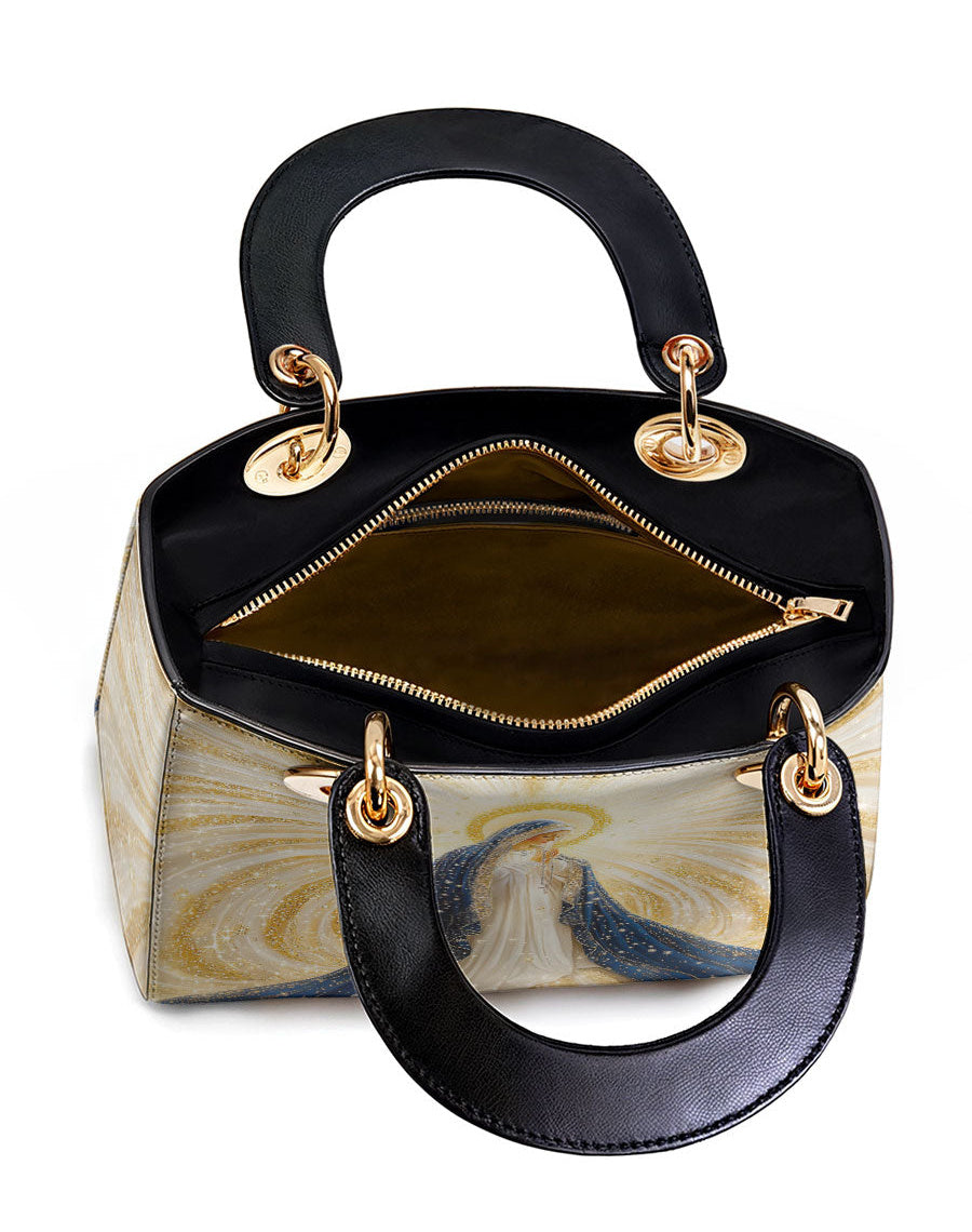 Our Lady’s Eternal Glow Lady Leather Bag