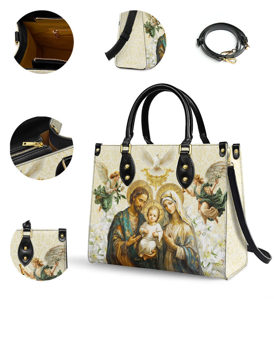Holy Family Sacred Leather Bag