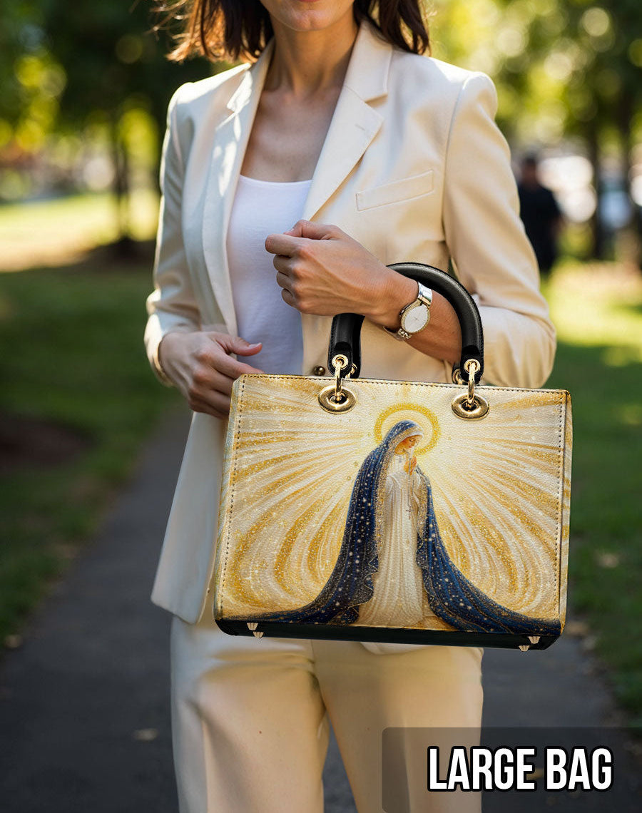 Our Lady’s Eternal Glow Lady Leather Bag
