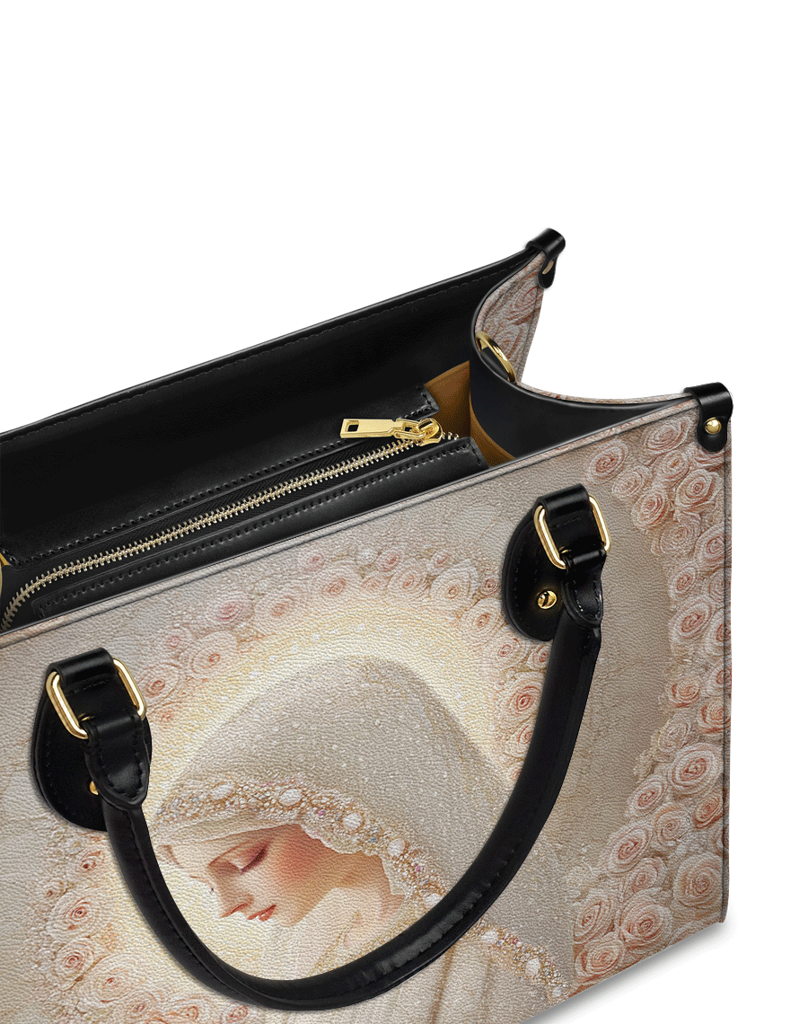 Rose Halo Devotion Leather Bag