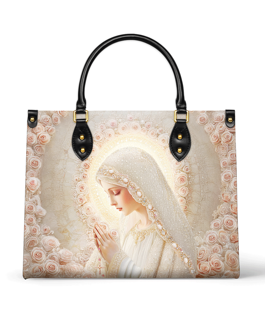 Rose Halo Devotion Leather Bag