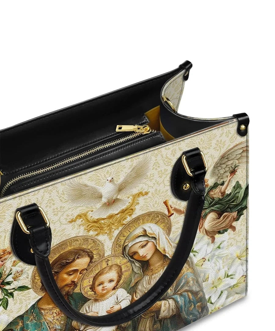 Holy Family Sacred Leather Bag