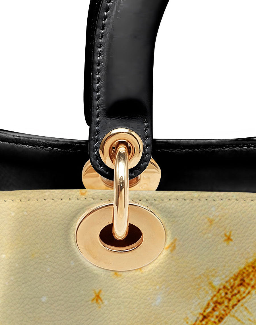 Divine Mother’s Embrace Lady Leather Bag