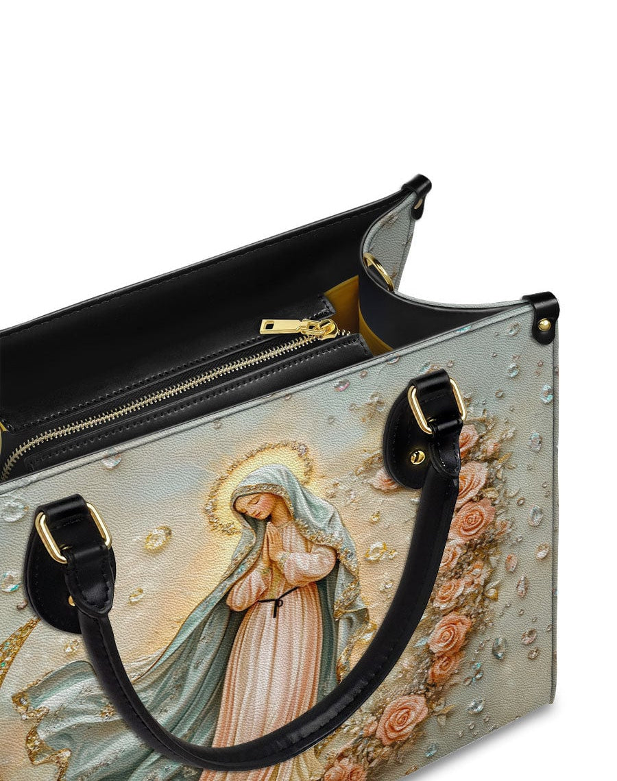 The Crescent of Serenity Leather Bag