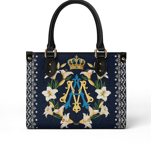 Crown Of Grace Leather Bag