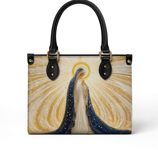 Our Lady’s Eternal Glow Leather Bag