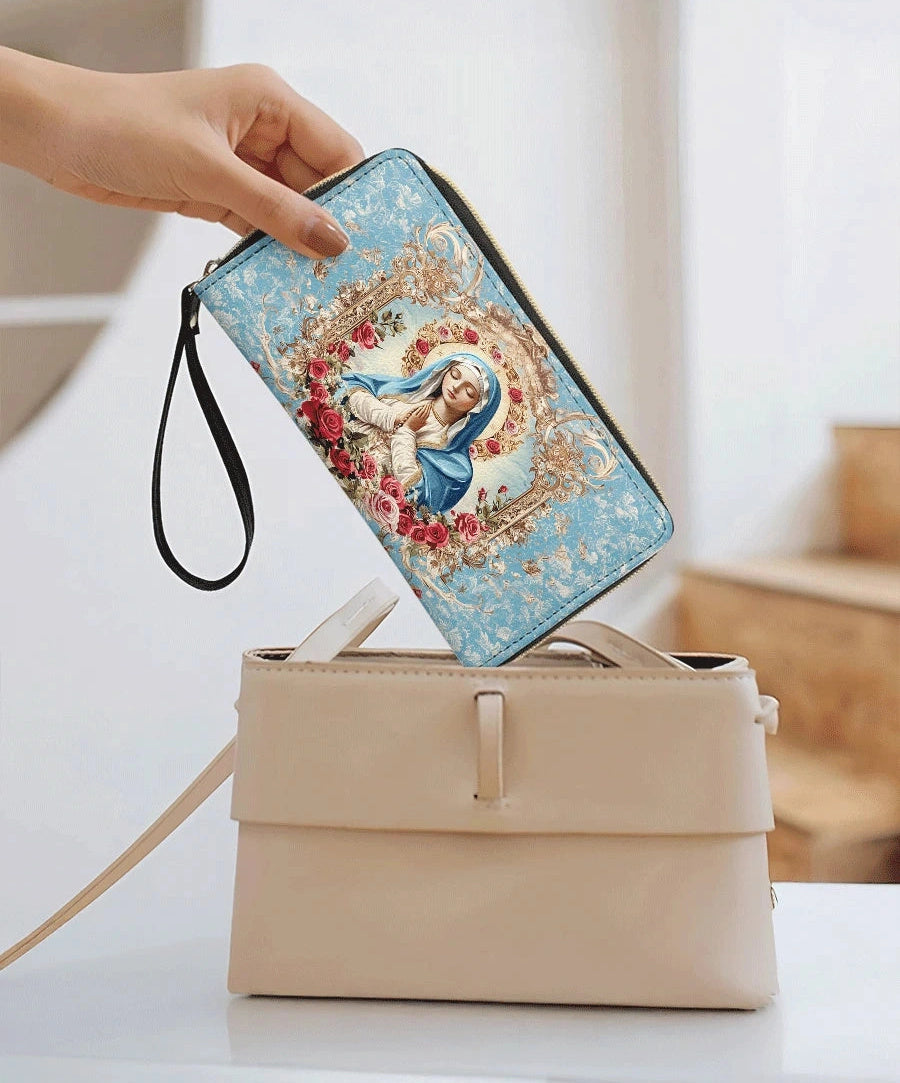Our Lady of Grace - Leather Wallet Purse