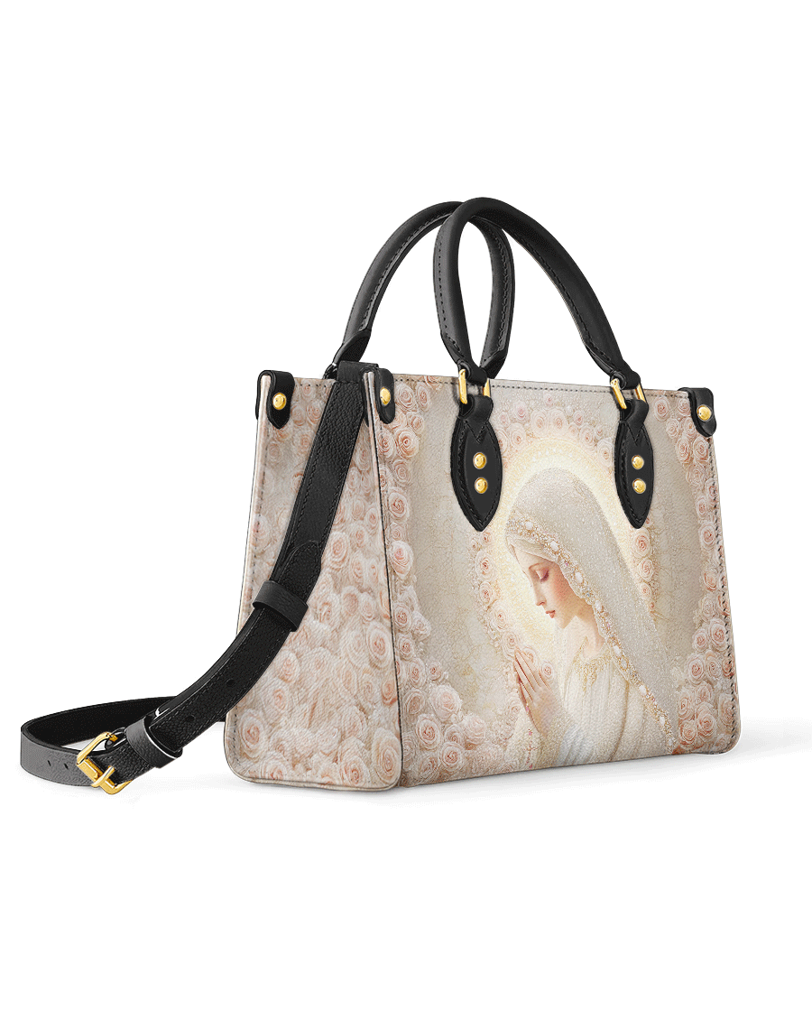 Rose Halo Devotion Leather Bag