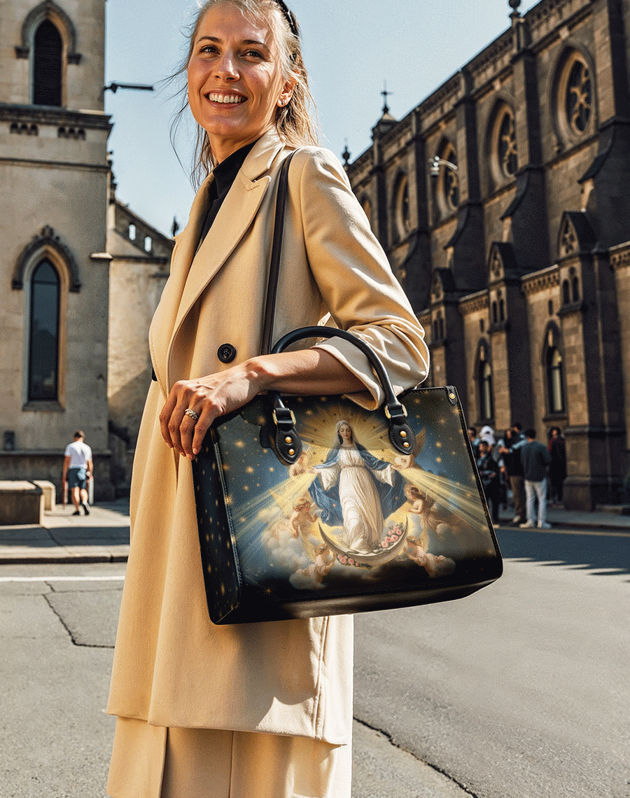 The Queen of Heaven Leather Bag