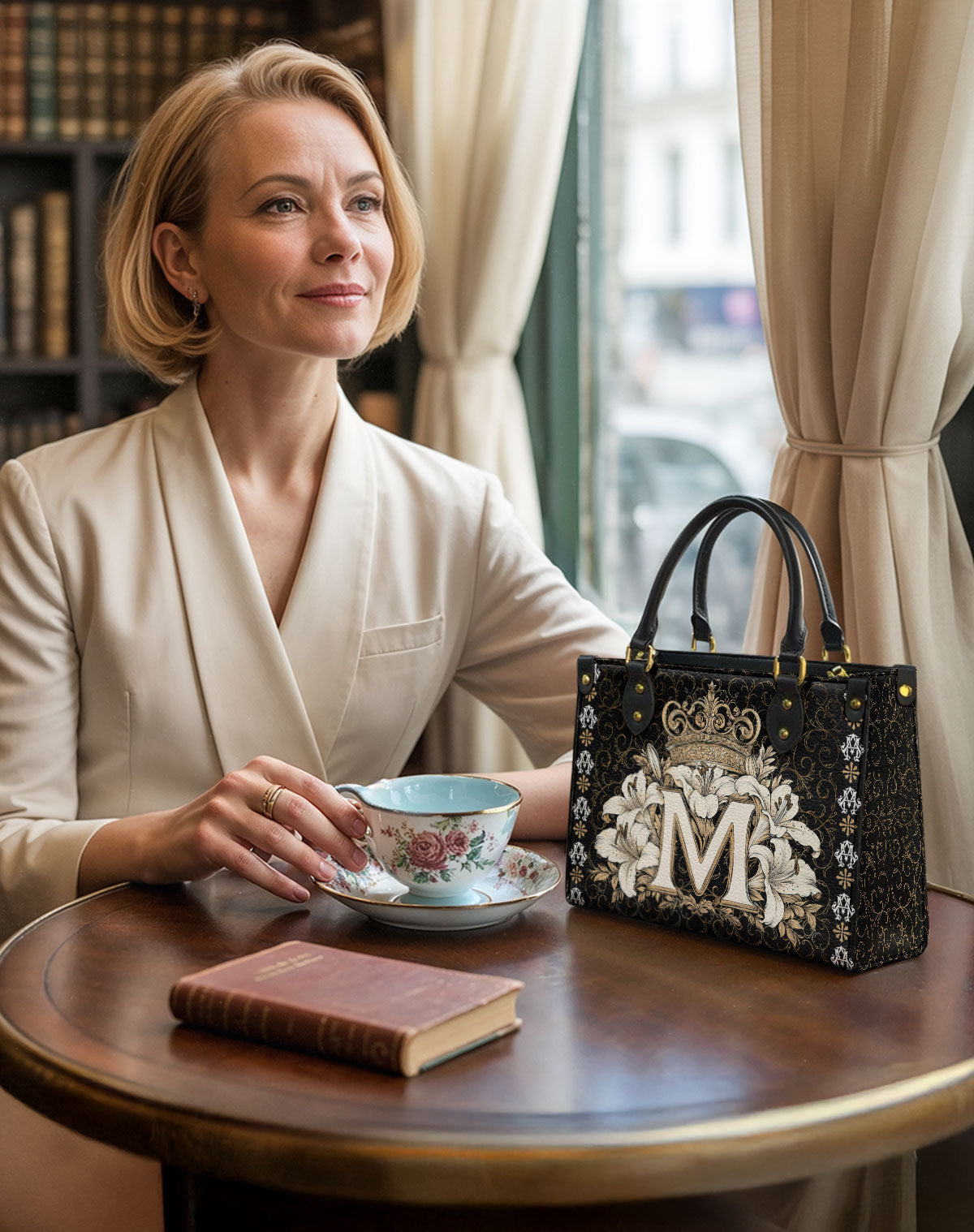 The Divine Monogram Leather Bag
