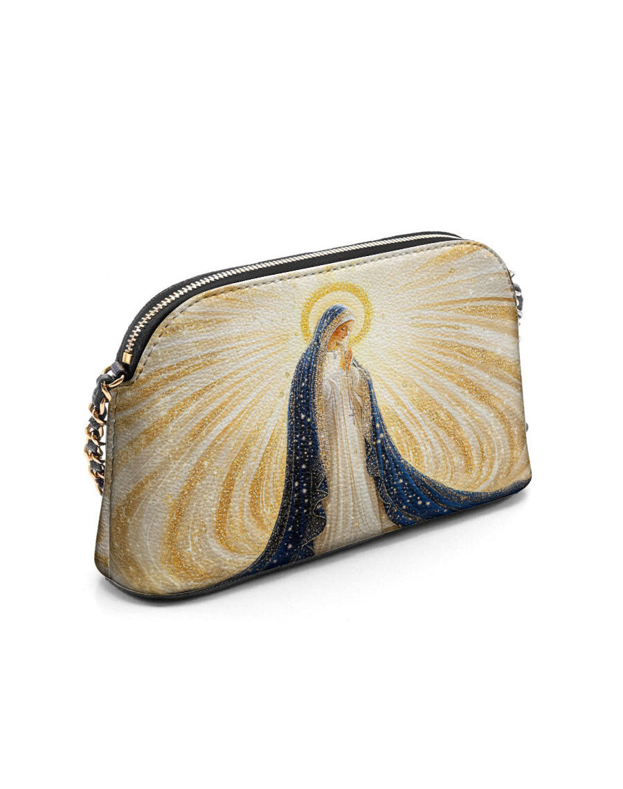 Our Lady’s Eternal Glow Leather Crossbody Bag