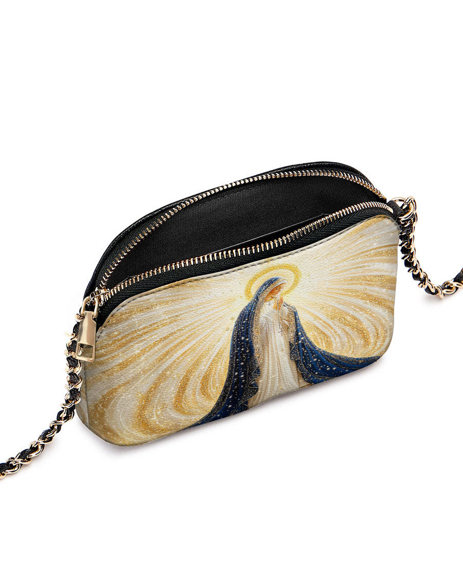 Our Lady’s Eternal Glow Leather Crossbody Bag