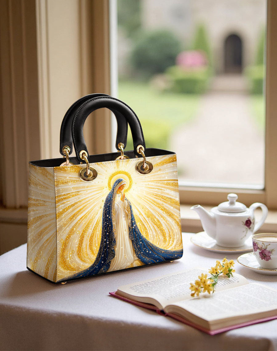 Our Lady’s Eternal Glow Lady Leather Bag