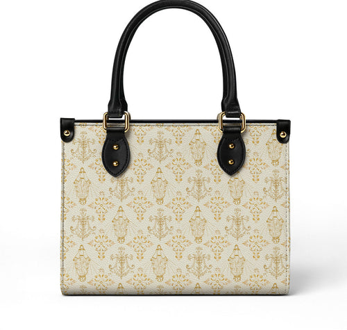 The Ave Maria Pattern Leather Bag