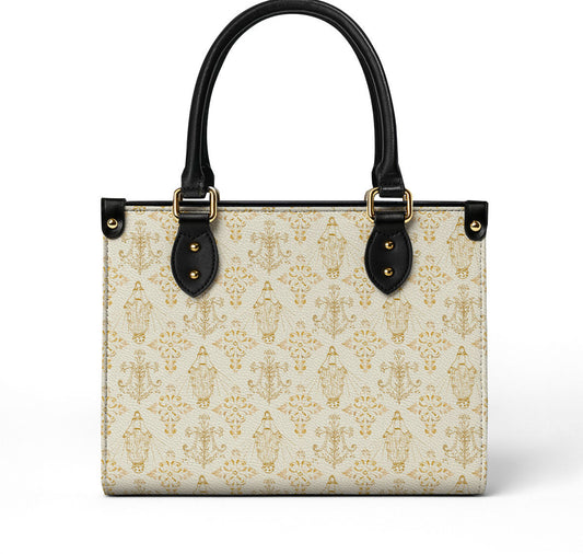 The Ave Maria Pattern Leather Bag