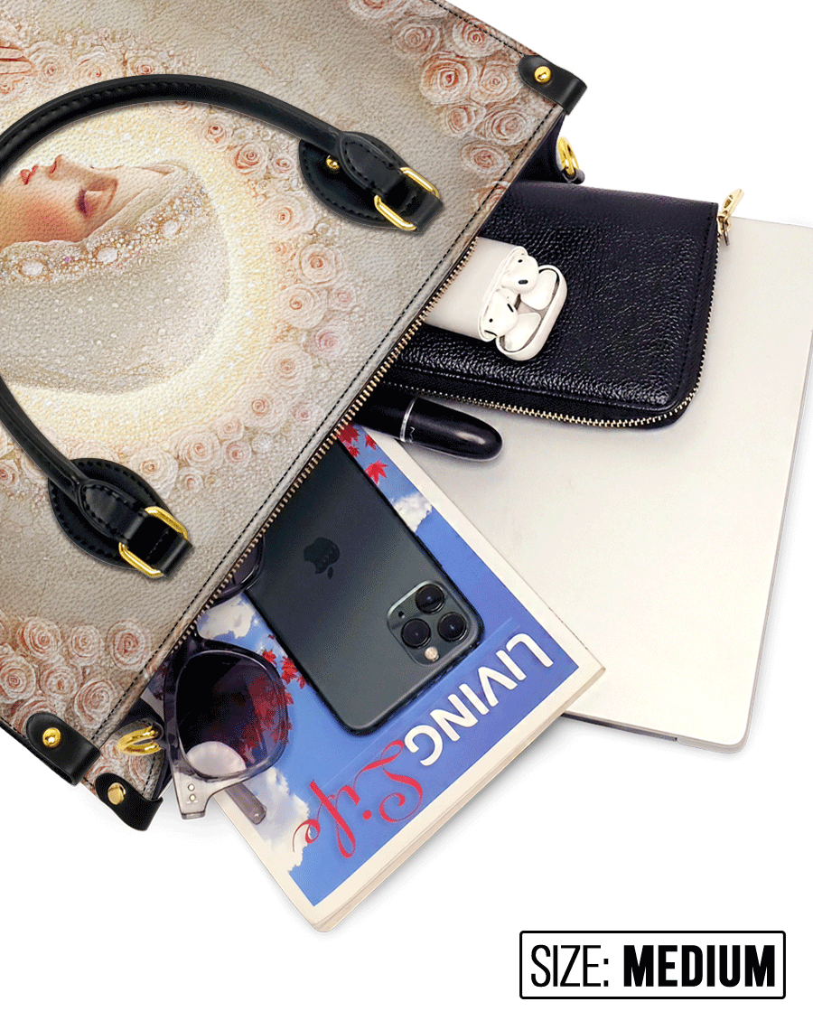 Rose Halo Devotion Leather Bag