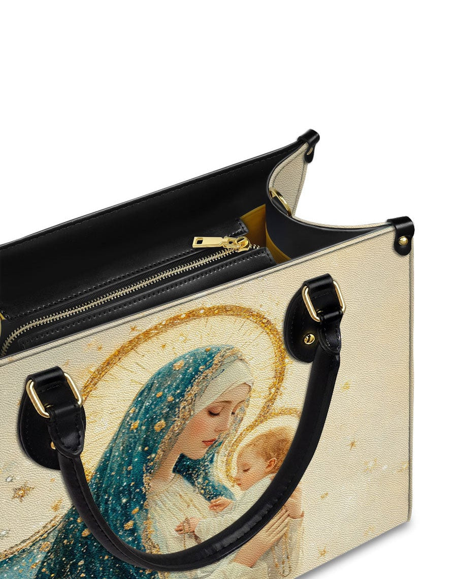 Divine Mother’s Embrace Leather Bag