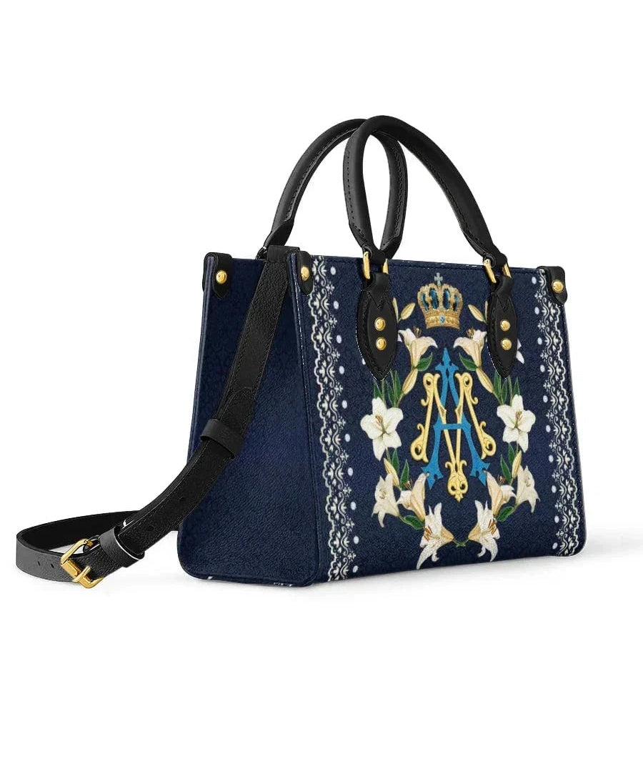 Crown Of Grace Leather Bag