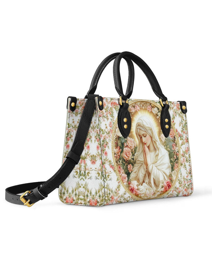 Virgin Mary's Grace Leather Bag