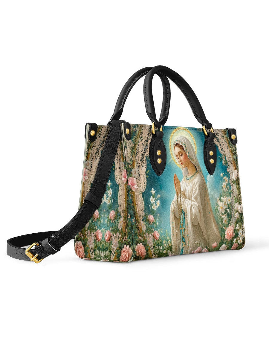 Lady Of Lourdes Leather Bag