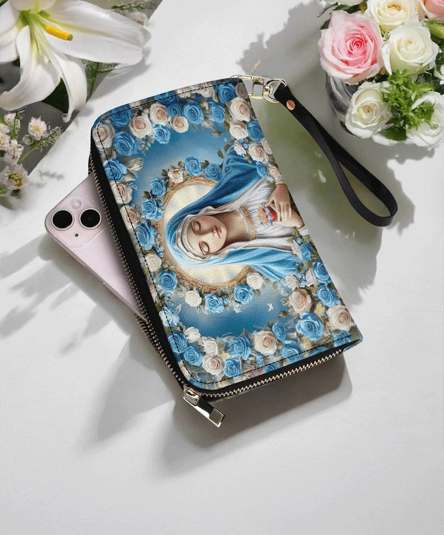 Heavenly Grace - Leather Wallet Purse