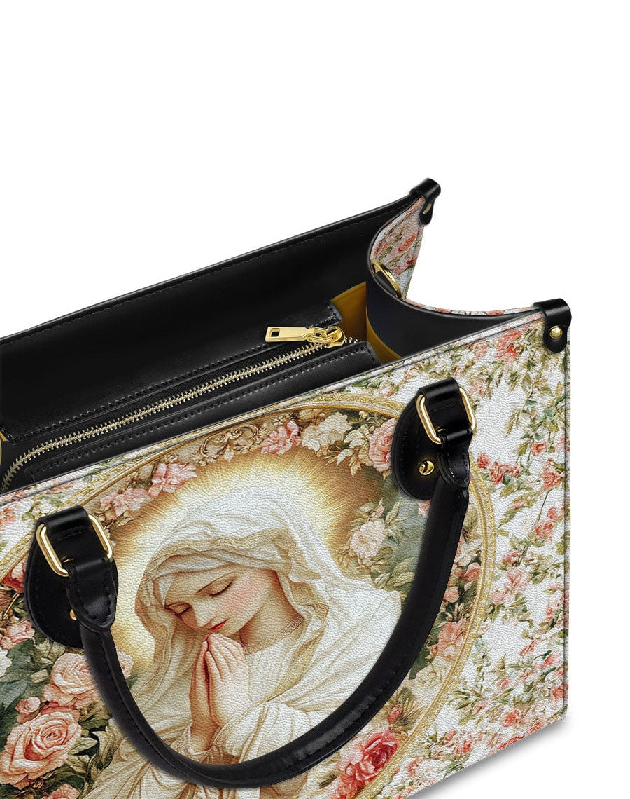 Virgin Mary's Grace Leather Bag