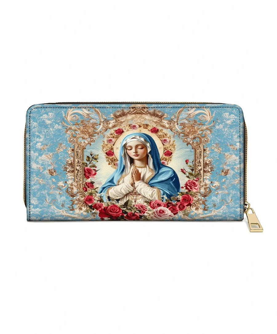 Our Lady of Grace - Leather Wallet Purse