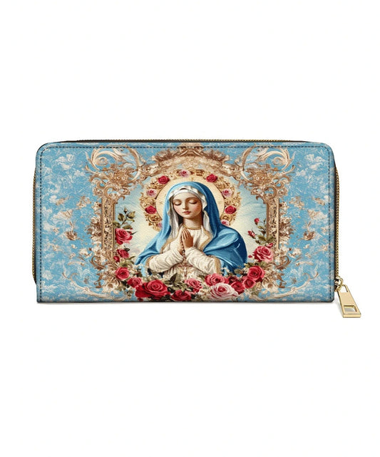 Our Lady of Grace - Leather Wallet Purse
