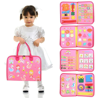 Felt Learning Board Baby Early Education Puzzle Busy Board