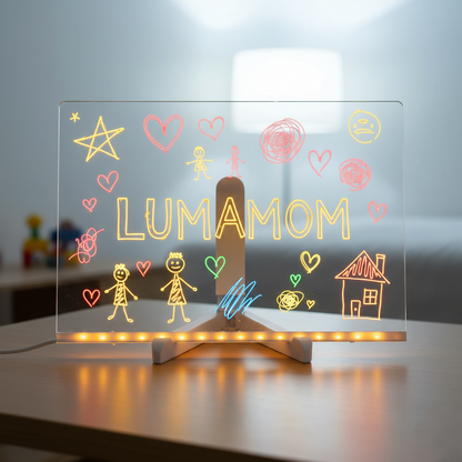 Handwritten Message Board Acrylic Night Light