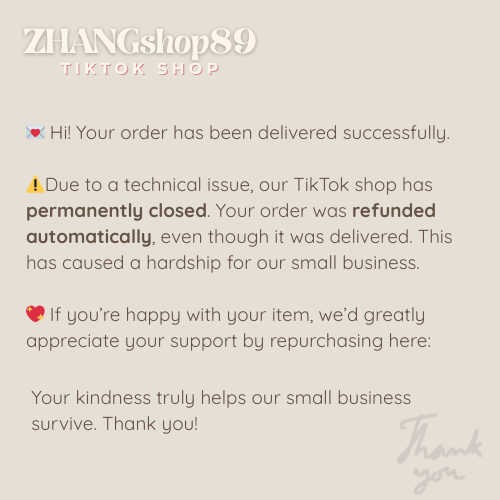 Payment for Delivered Item - ZHANGshop89