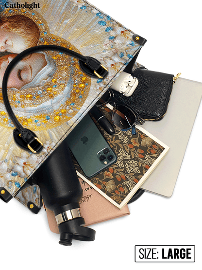 Lumamom  Divine Grace and Serenity Leather Bag