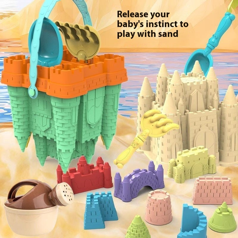 Ruende Children Baby Castle Beach Toy Suit