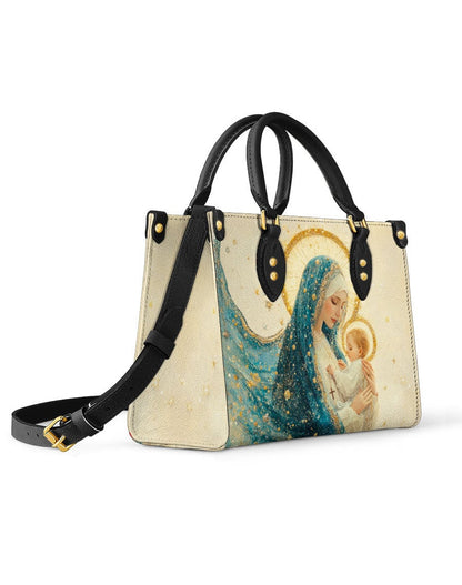  Divine Mother’s Embrace Leather Bag