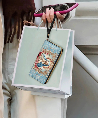  Our Lady of Grace - Leather Wallet Purse