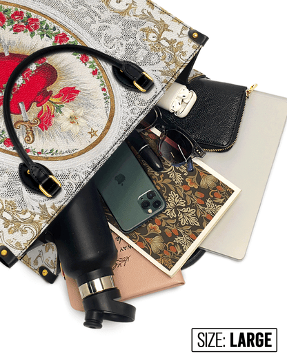  Immaculate Heart of Mary Elegance Leather Bag
