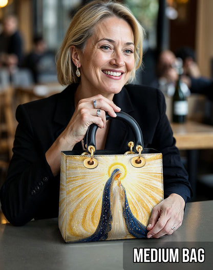  Our Lady’s Eternal Glow Lady Leather Bag