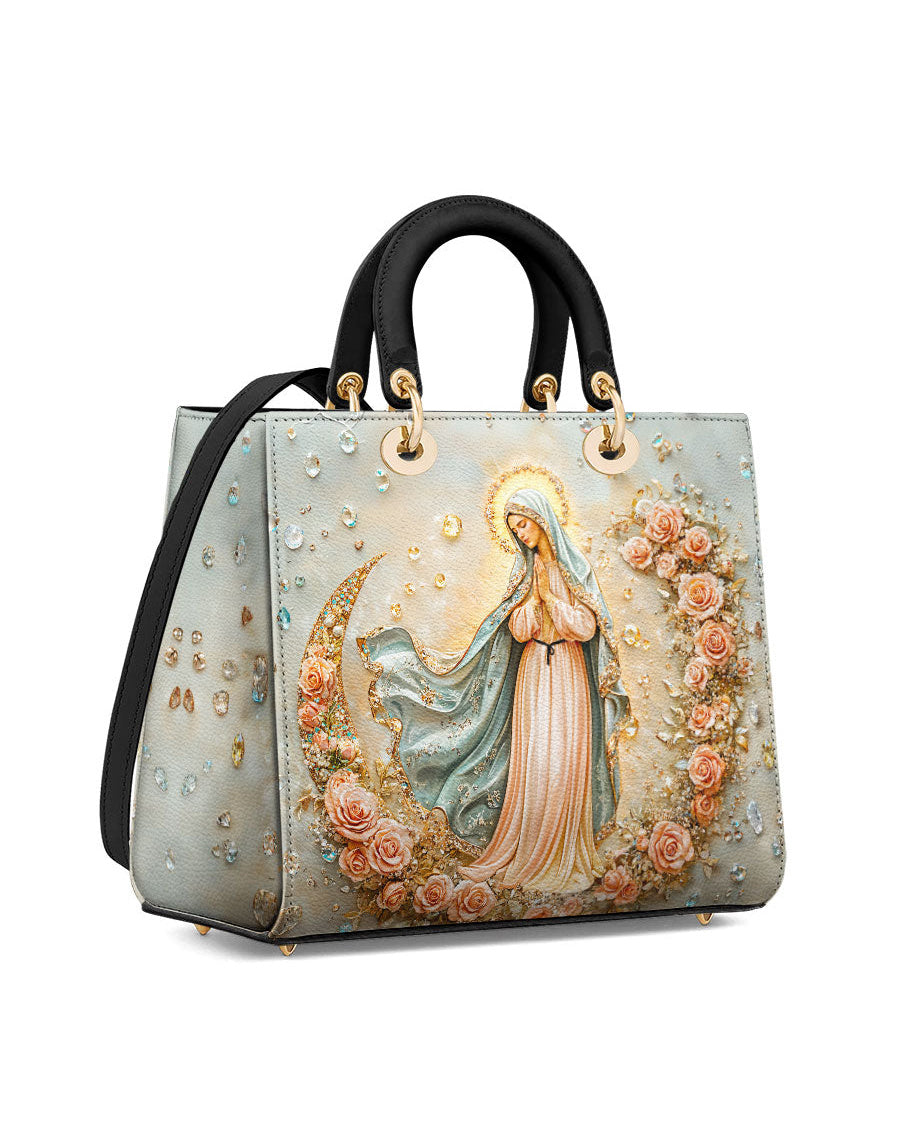  The Crescent of Serenity Lady Leather Bag