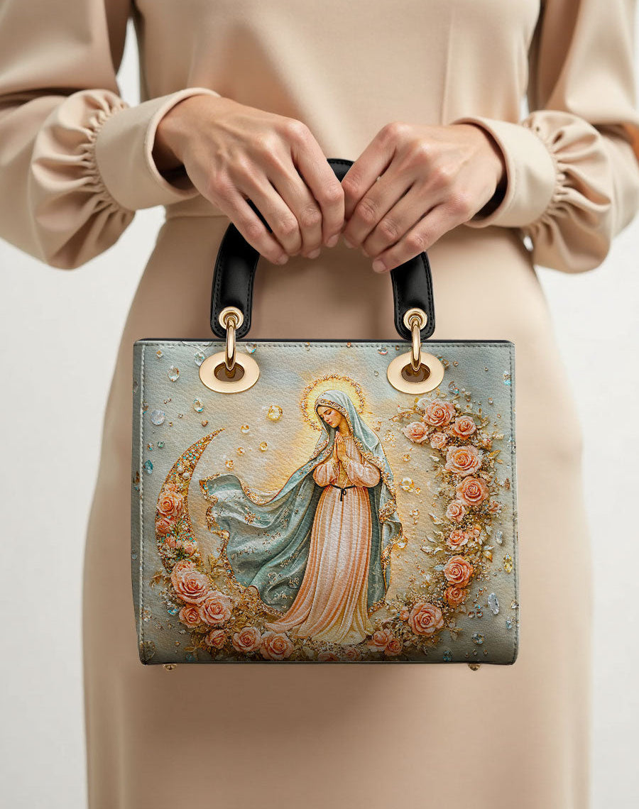  The Crescent of Serenity Lady Leather Bag